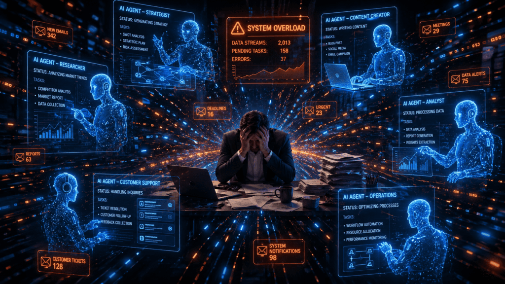 agentes ia empresas 2026 autonomos caos
