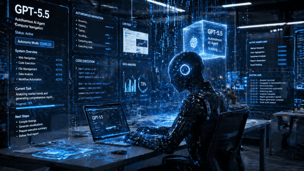 gpt 5.5 openai 2026 interfaz autonoma