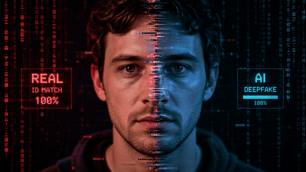 deepfakes ia 2026 comparacion real falso