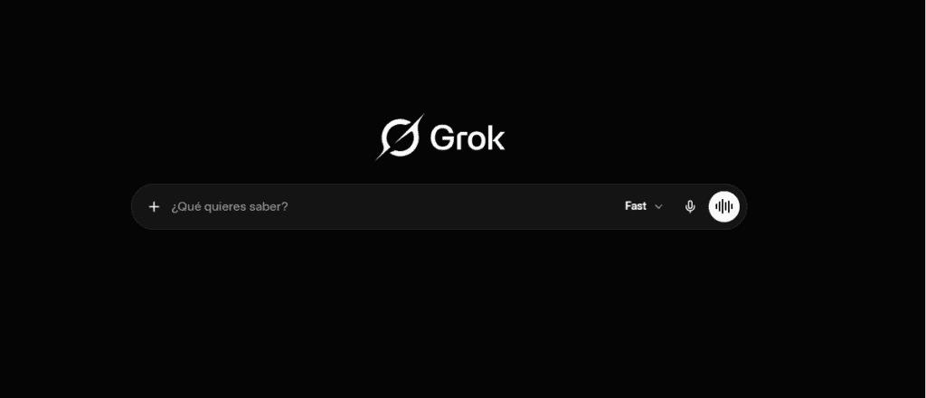 Grok 4 IA interfaz xAI 2026