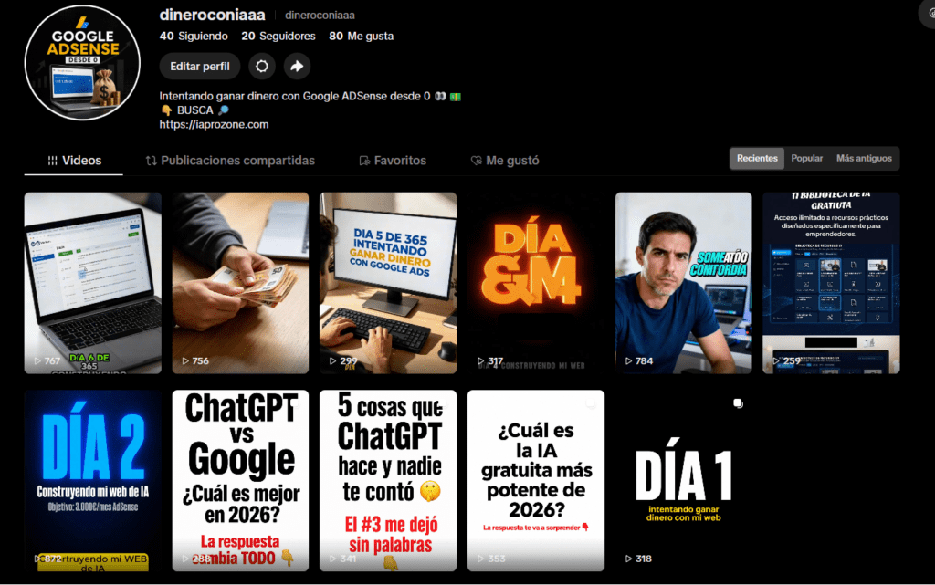 negocios con IA desde casa en España gestión redes sociales TikTok