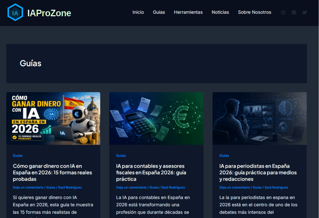 ia para no programadores en espana generando ingresos con herramientas sin codigo