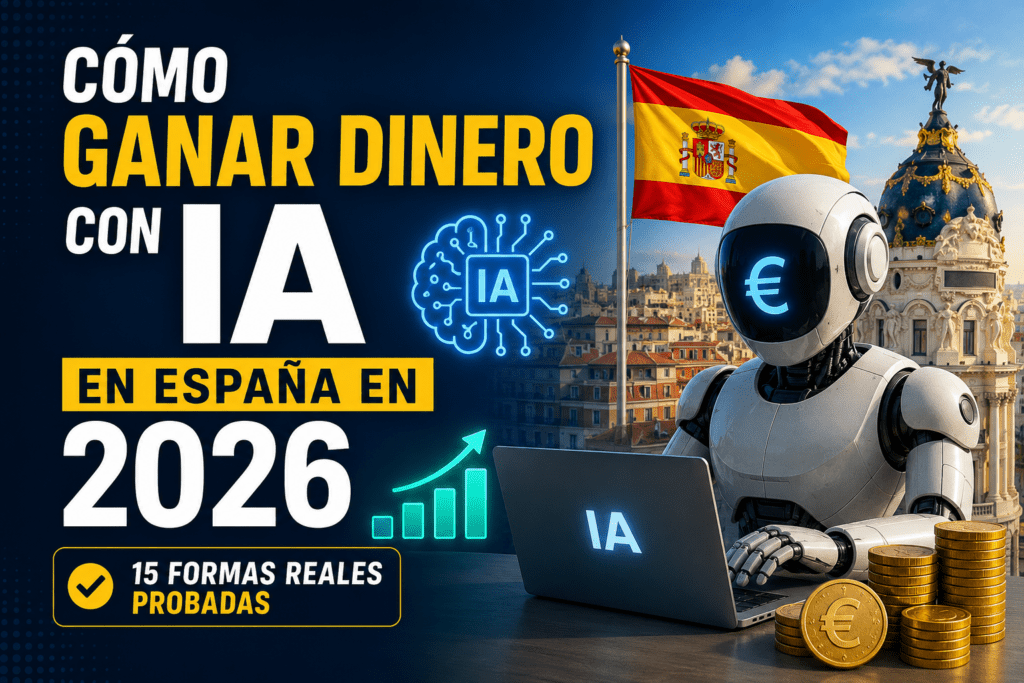 ganar dinero con IA España adsense blog