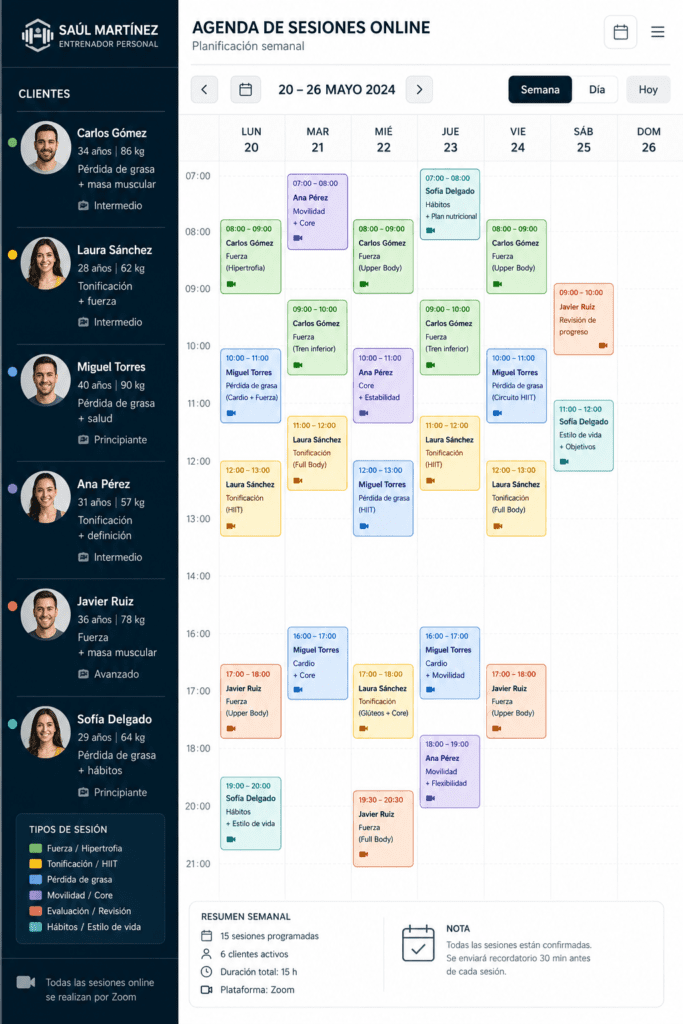 IA para trabajar desde casa en España agenda clientes organización