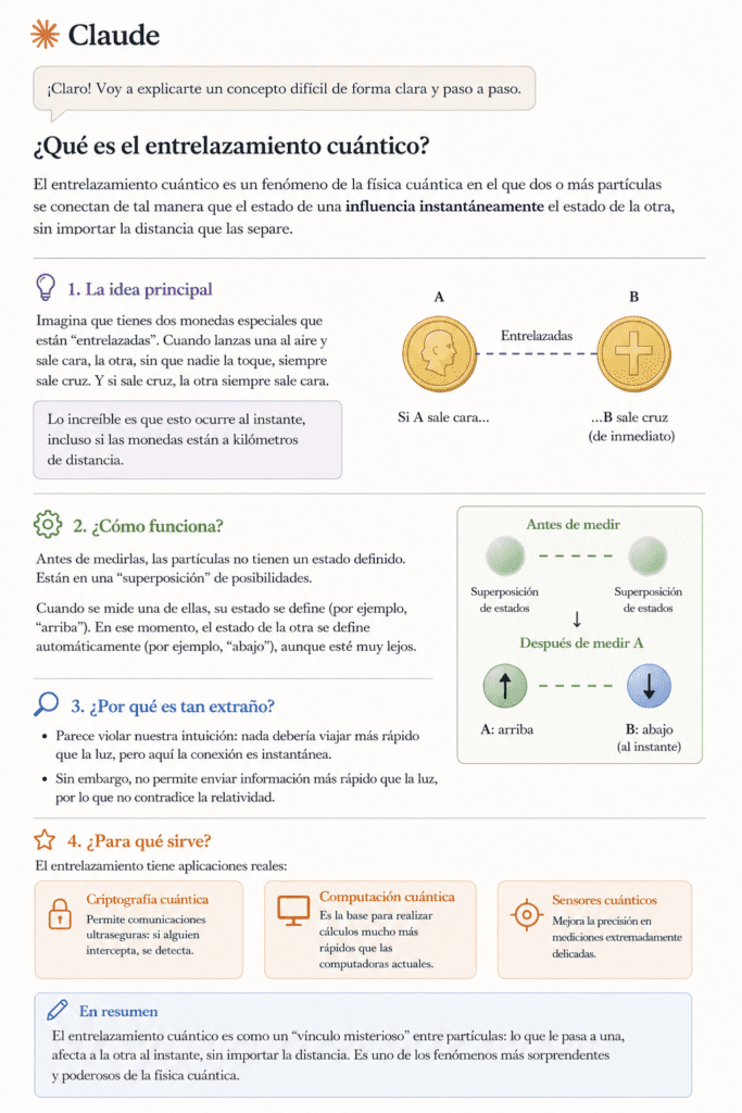herramientas IA para estudiantes españoles Claude explicar conceptos
