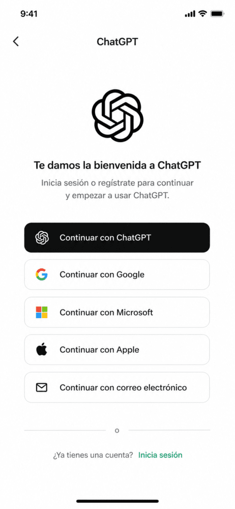ChatGPT en español desde cero registro cuenta gratis