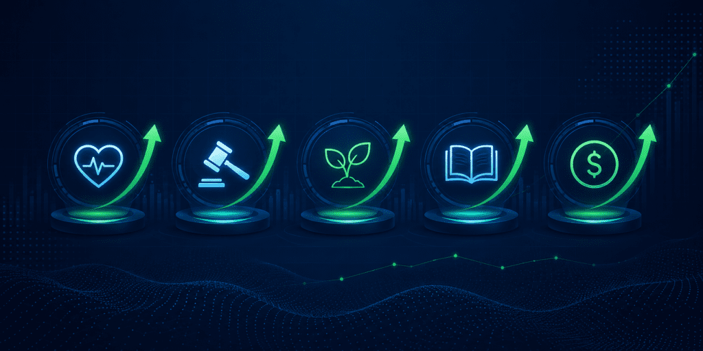 startups IA España sectores healthtech legaltech agrotech 2026
