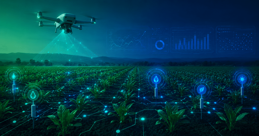 IA y agricultura en España 2026 drones cultivos inteligentes agrotech