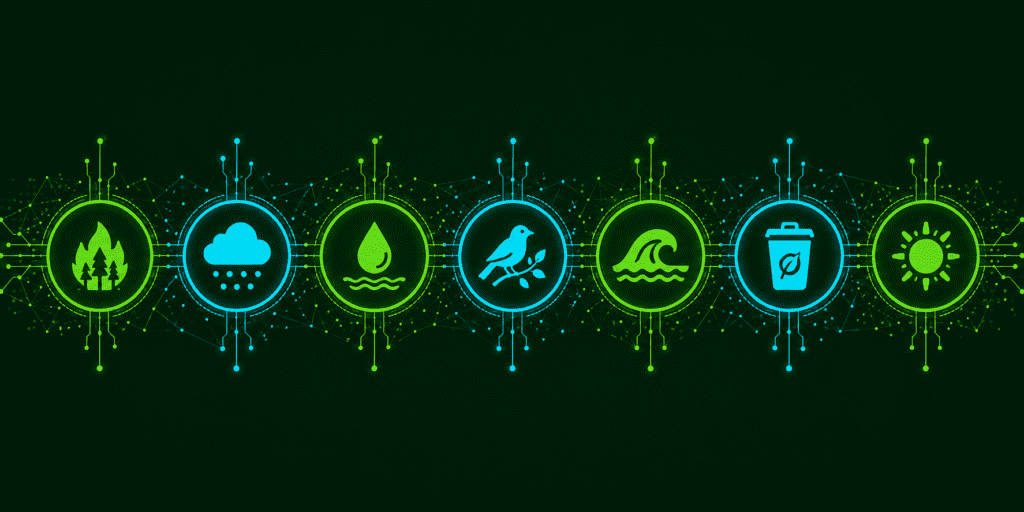 IA medioambiente España 2026 incendios aire agua biodiversidad mar residuos clima