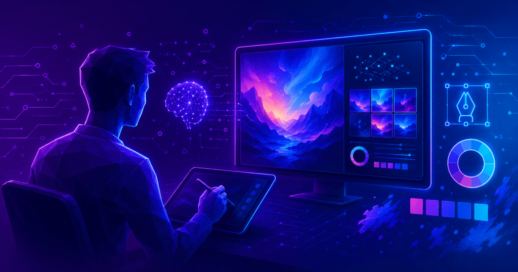 IA para diseñadores gráficos en España 2026 Midjourney Canva DALL-E